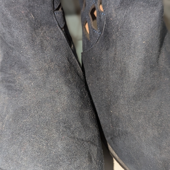 Navy booties - Picture 3 of 7